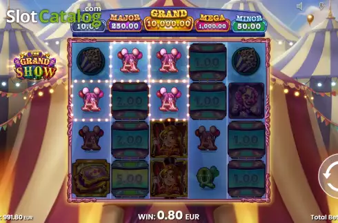 Скрин4. The Grand Show слот
