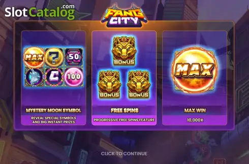 Скрин2. Fang City слот