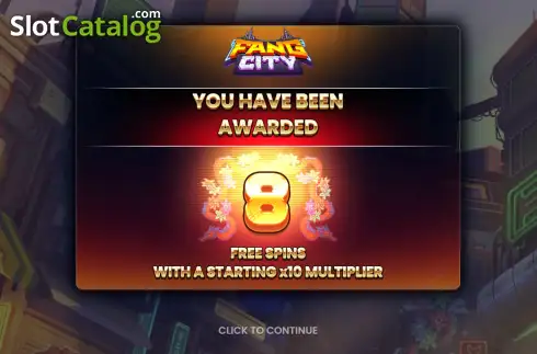 Скрин8. Fang City слот