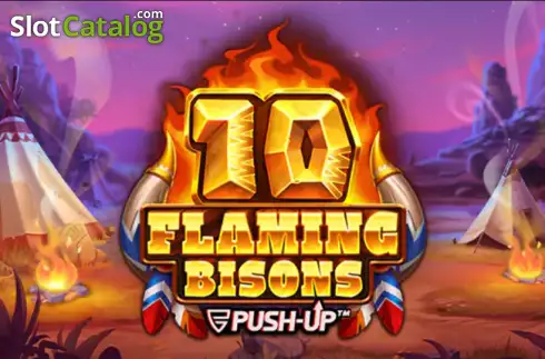 10 Flaming Bisons логотип