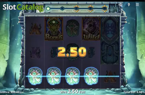 Скрин5. Mystery of the Nile слот