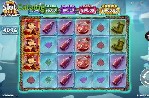 Скрин3. Big Bite Push Ways слот