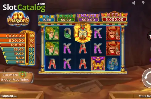 Скрин3. 10 Pharaohs слот