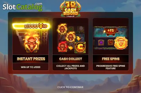Скрин2. 10 Cash Bisons слот