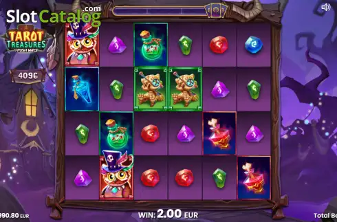 Скрин3. Tarot Treasures слот