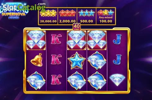 Скрин2. Diamond Supernova 40 слот