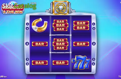 Скрин2. Diamonds 4 The Win слот