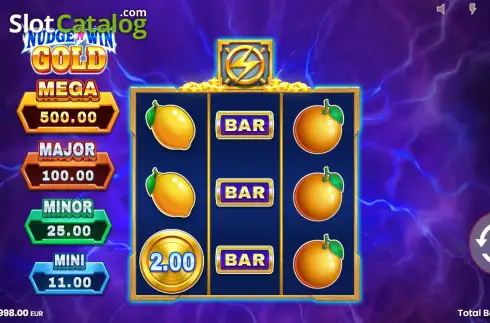 Скрин2. Nudge N Win Gold слот