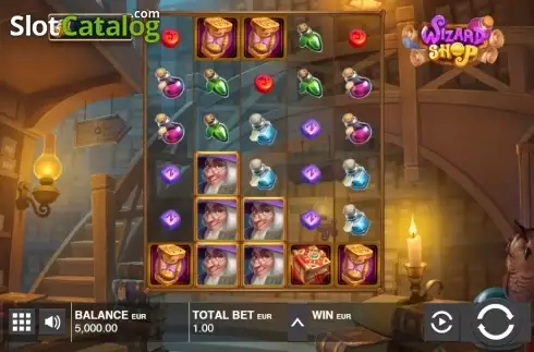 Скрин3. Wizard Shop слот