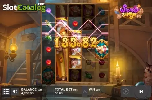 Скрин4. Wizard Shop слот