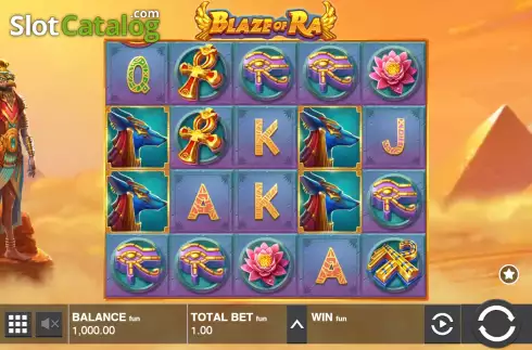 Скрин3. Blaze Of Ra слот