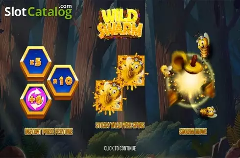 Скрин2. Wild Swarm слот