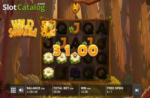 Скрин9. Wild Swarm слот