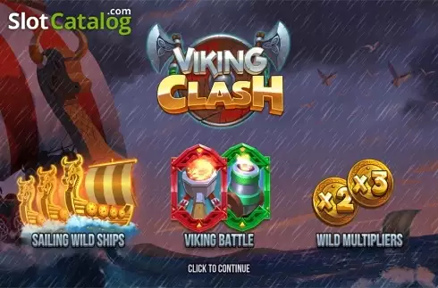 Скрин2. Viking Clash слот