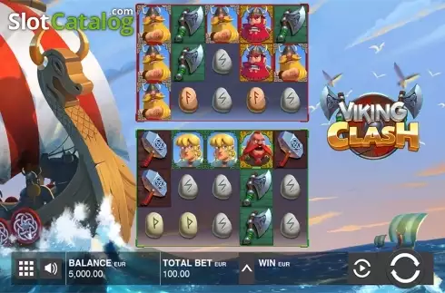 Скрин3. Viking Clash слот