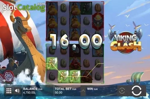 Скрин4. Viking Clash слот