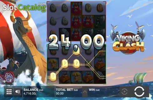 Скрин5. Viking Clash слот
