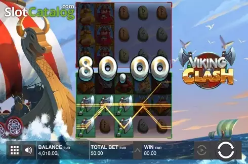 Скрин6. Viking Clash слот