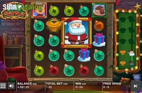 Скрин3. Fat Santa слот