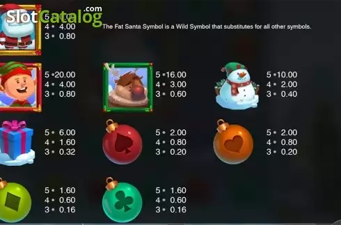 Скрин4. Fat Santa слот