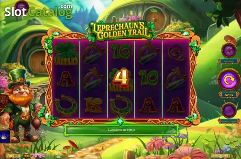 Скрин3. Leprechaun's Golden Trail слот