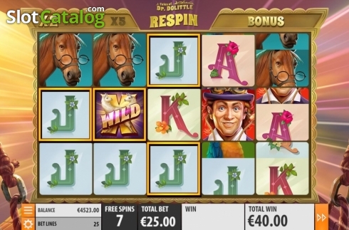 Скрин5. Tales of Dr. Dolittle слот