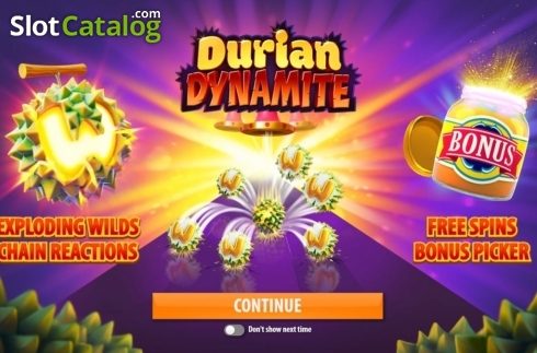 Скрин2. Durian Dynamite слот