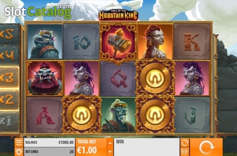 Скрин3. Hall of the Mountain King слот