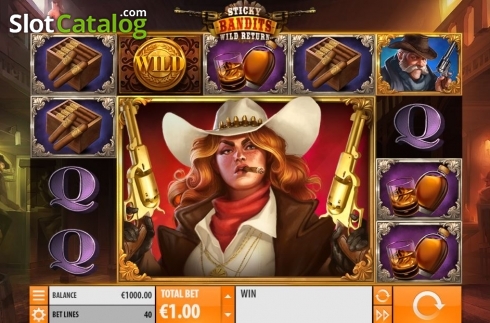 Скрин4. Sticky Bandits: Wild Return слот