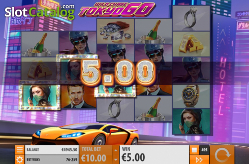 Скрин5. Wild Chase: Tokyo Go слот