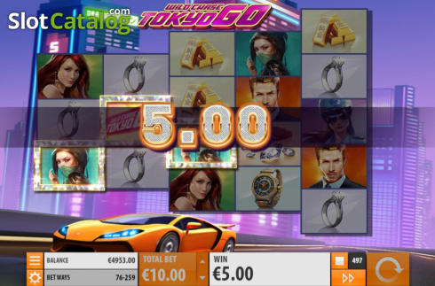Скрин4. Wild Chase: Tokyo Go слот