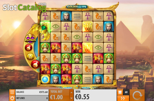 Скрин5. Golden Glyph слот