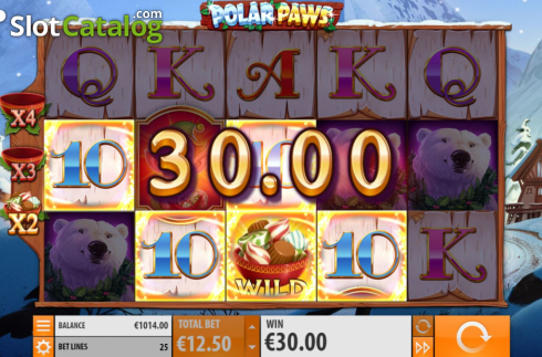 Скрин5. Polar Paws слот
