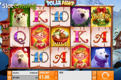 Скрин3. Polar Paws слот