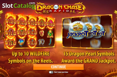 Скрин2. Dragon Chase Rapid слот