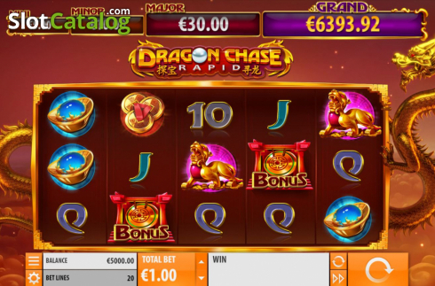 Скрин3. Dragon Chase Rapid слот
