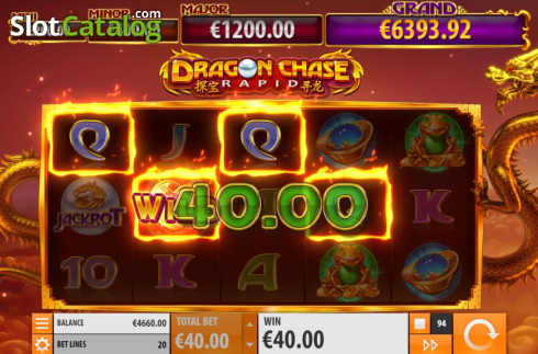 Скрин4. Dragon Chase Rapid слот