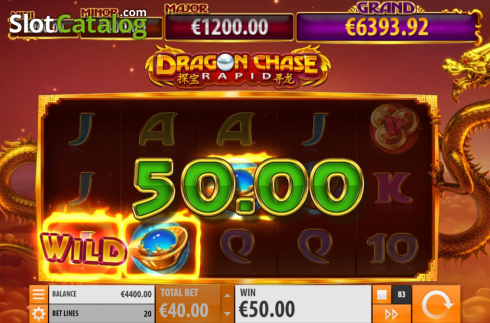 Скрин5. Dragon Chase Rapid слот