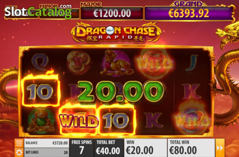 Скрин7. Dragon Chase Rapid слот