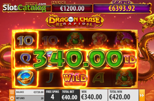 Скрин8. Dragon Chase Rapid слот