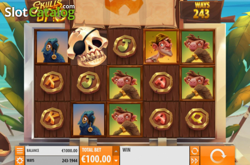 Скрин3. Skulls UP! слот