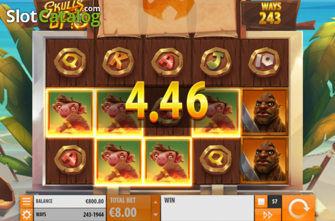Скрин5. Skulls UP! слот
