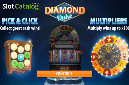 Скрин2. Diamond Duke (Даймон Дюк, Алмазный герцог) слот