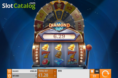 Скрин3. Diamond Duke (Даймон Дюк, Алмазный герцог) слот