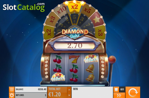 Скрин6. Diamond Duke (Даймон Дюк, Алмазный герцог) слот