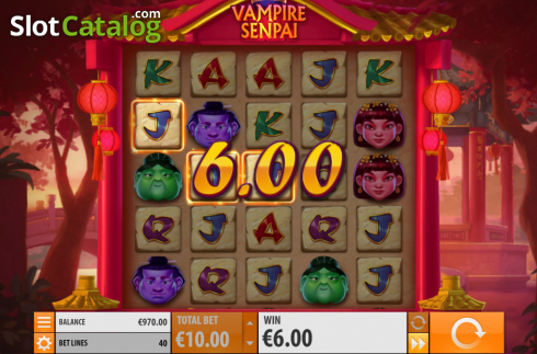 Скрин3. Vampire Senpai слот