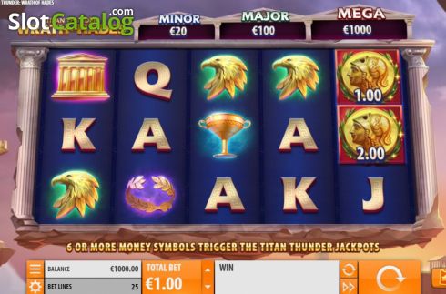 Скрин3. Titan Thunder: Wrath of Hades слот
