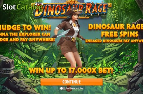 Скрин2. Dinosaur Rage слот