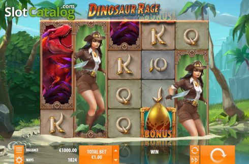 Скрин3. Dinosaur Rage слот