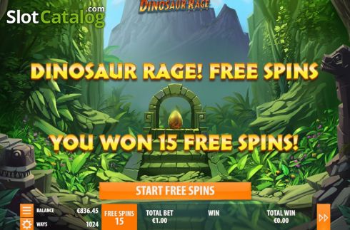 Скрин7. Dinosaur Rage слот